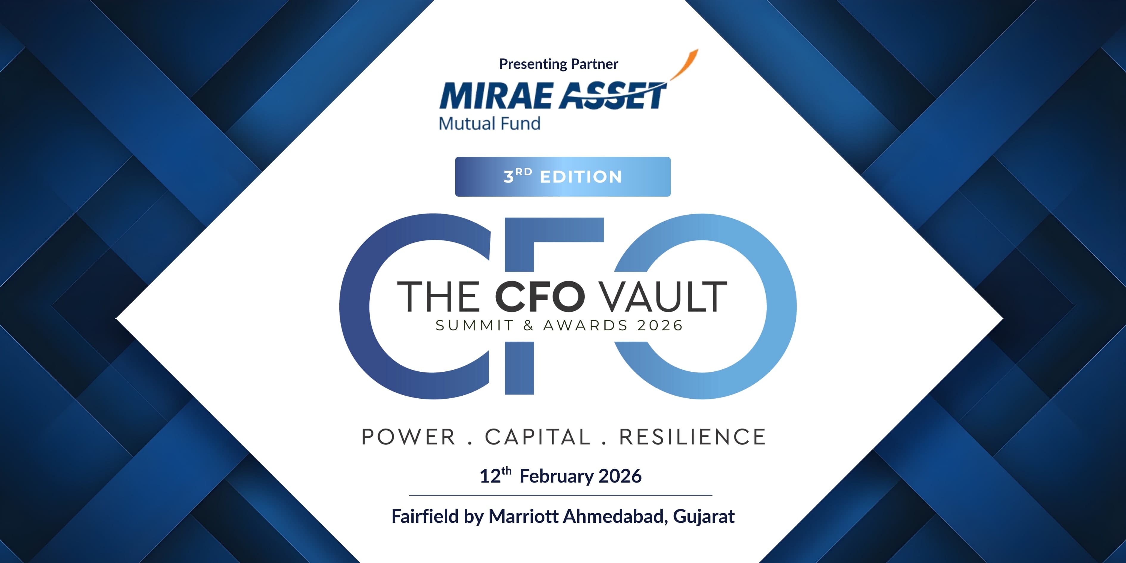 3rd Edition The CFO Vault Summit & Awards 2026