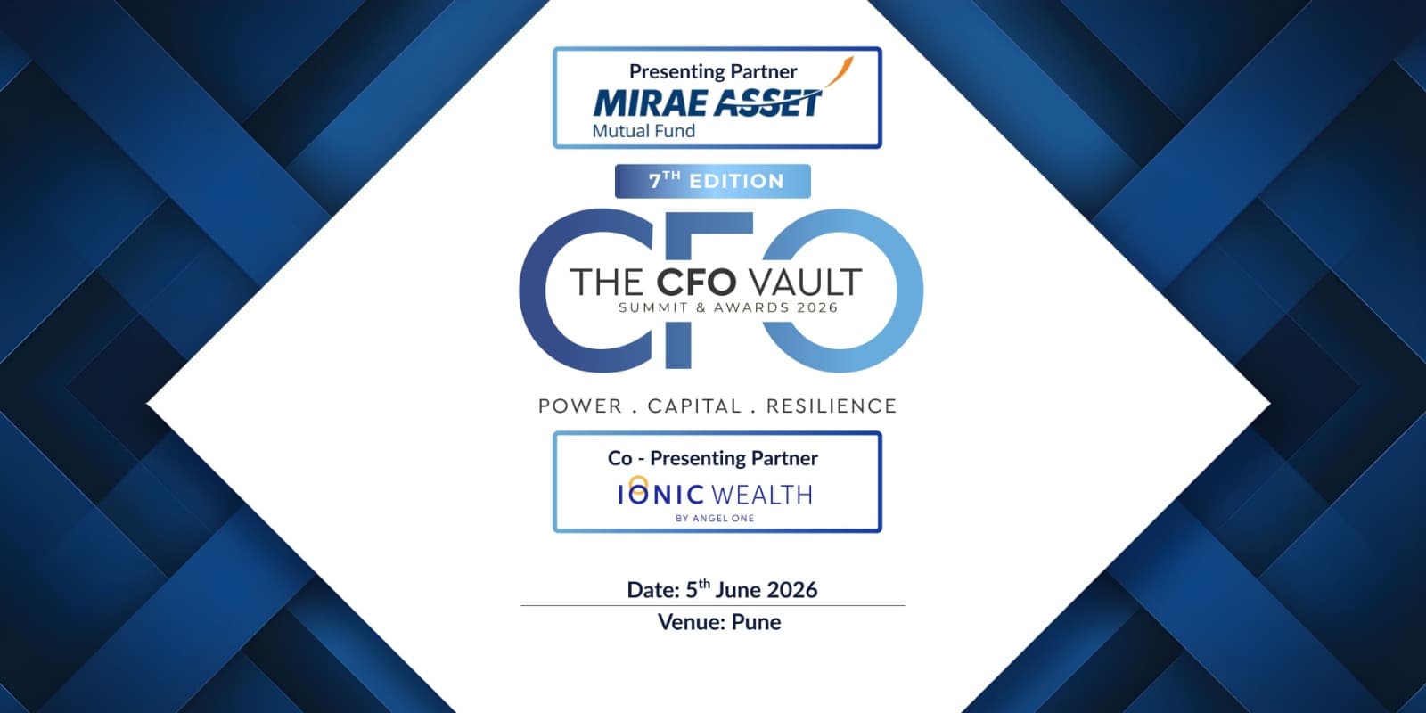 7th Edition The CFO Vault Summit & Awards 2026